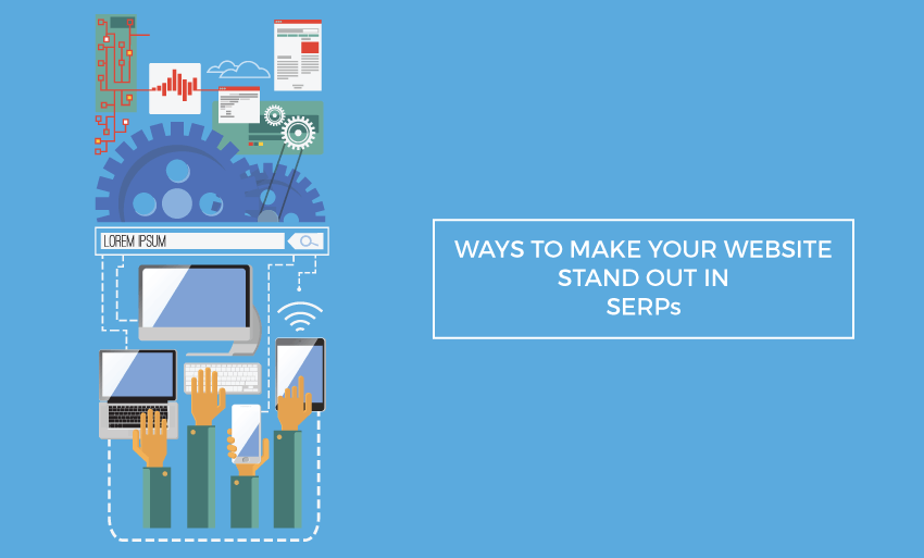 ways make website stand serps